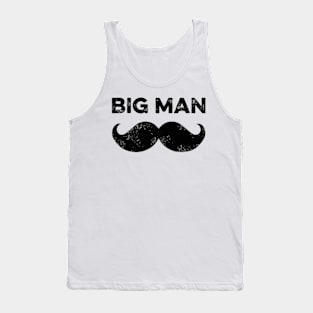 Big Man Mustache Tank Top